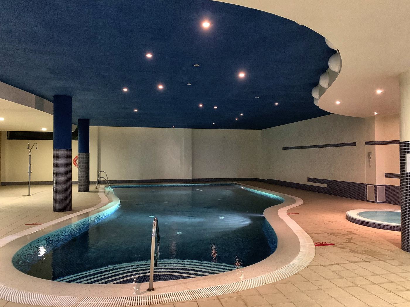 Heated indoor pool